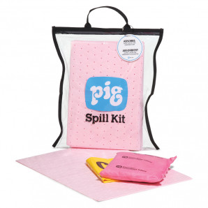 PIG® HAZ-MAT Clear Compact Spill Kit
