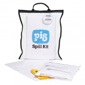 PIG® Oil-Only Clear Compact Spill Kit