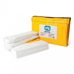 PIG® Essentials Oil-Only Spill Kit - Vinyl Shoulder Bag