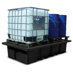 PIG® Twin Poly IBC Containment Unit